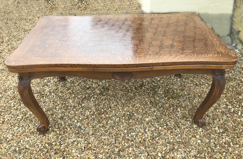 very large old french dining table